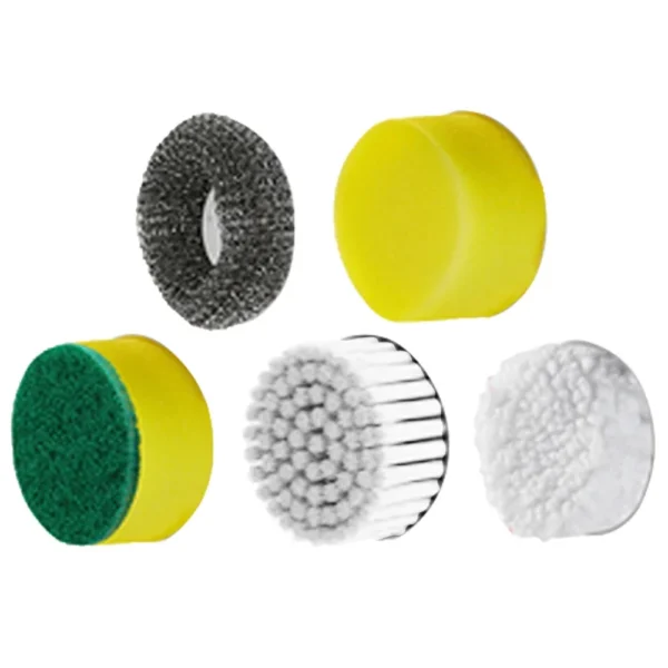 Electric Spin Scrubber with 5 Brush Heads Cordless Portable Cleaning Brush Handheld Scrubber Suitable for Bathroom Kitchen Tool - Image 7