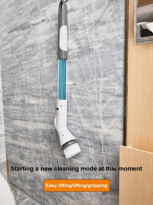 Electric Spin Scrubbers Electric Cleaning Brush Multifunctional Household Wireless Rotatable Cleaning Brush For Bathroom Kitchen - Image 6